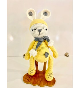 Amigurumi Oyun Arkadaşı Sarı Tavşan