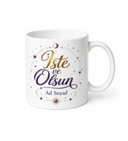 Evrensel Enerji Yasaları Çekim Yasası İste ve Olsun Başarı Kupası Hediye Bardak