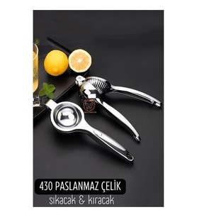 ModaCar Limon Sıkacağı Paslanmaz Çelik
