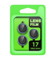 Uray store Apple iPhone 17 Pro Raze Metal Kamera Lens - Koyu Mavi