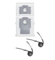 Roborock Saros Z70 Uyumlu 2 Adet Yan Fırça 2 Adet Toz Torbası