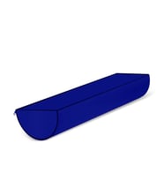 Zero Masaj Pozisyon Yastığı Yarım 25cm x 40cm Mavi
