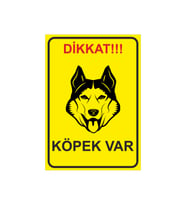 Uyarı Levhası - Dikkat Köpek Var