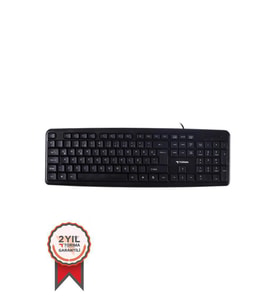 Torima TK-01 Kablolu Standart Q Klavye Siyah