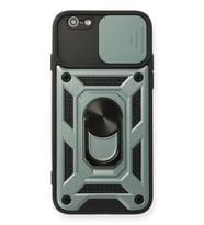 Durukar® iPhone 6 Kılıf Pars Lens Yüzüklü Silikon - Yeşil