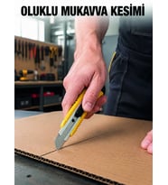 Northcity Metal Gövdeli 5’li Falçata Seti - Profesyonel Maket Bıçağı Kesici Ergonomik Tasarım