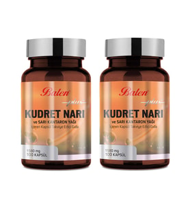 Balen Kudret Narı-Sarı Kantaron Yağı Soft Kapsül 100 Kap x 2 Adet