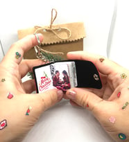 Mini Albüm 2 Adet - Yeni Yıl Hediyesi, Yılbaşı Hediyesi, Yıl Dönümü Hediyesi, Noel Hediyesi, Chirstmas Gift, Doğum Günü Hediyesi, Sevgiliye Hediye, Sevgililer Günü Hediyesi