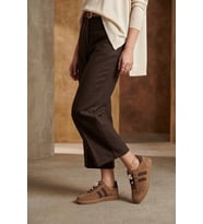 John Richardo 1187 Kadın Hakiki Deri Klasik Sneaker Taba