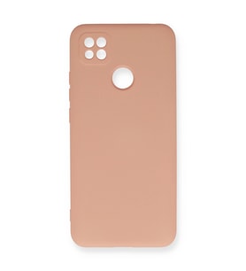 Xiaomi Redmi 9c Kılıf Nano İçi Kadife Silikon - Pudra