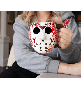 13.Cuma Jason Voorhees Şeytan Maskesi Kupa Tasarım 600ml