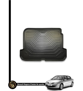 RENAULT MEGANE 2 SEDAN 2004-2009 KİNGLY BAGAJ HAVUZU