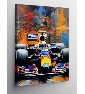 Kanvas Tablo Formula 1 Temalı