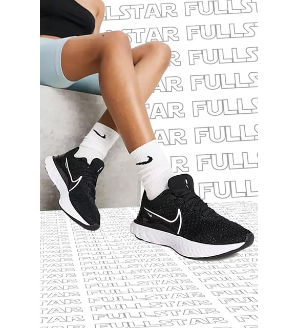 Nike React infinity Run Flyknit 3 Running Shoes Black Yürüyüş Koşu