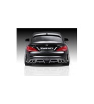 Mercedes CLA W117 AMG (2012-2015) Uyumlu  Piecha Arka  Difüzör (Plastik)