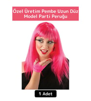 Premium Seri Kolay Çıkarıp Takılan Dayanıklı Eğlenceli Etkinlik Kostüm Cadılar Bayramı Parti Peruğu