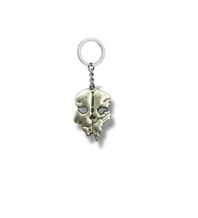 Ghost Kuru Kafa  Maskeli Ruh Figürlü Unisex Anahtarlık