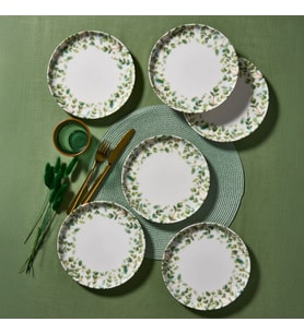 GÜRAL PORSELEN Bilbao 6 Kişilik 21 cm Pasta Takımı 3376