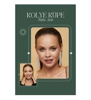 Kadın Paula Model Taşlı Gümüş Pırlanta Su Yolu Kolye Küpe Abiye Düğün Nişan Kına Söz Gelin Takı Seti
