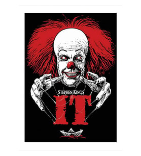 25cmX35cm Ahşap Tablo Stephen King O Poster