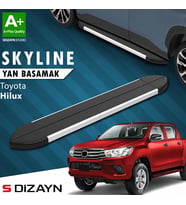 Toyota Hilux 8 Skyline Aluminyum Yan Basamak 203 Cm 2015 Üzeri A+ Kalite