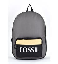 Fossil Unisex Çok Gözlü Günlük Seyahat Okul Sırt Çantası Gri 9504