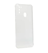 Samsung Galaxy M21 Uyumlu Kılıf Zore Kamera Korumalı Nitro Anti Shock Silikon (Renksiz)