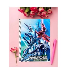 Macross Frontier Anime Defter 1 Adet Özel Tasarım A4 Boyutu 21*29 Cm Telli Çizgili Defter