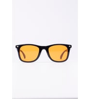 Show Siyah Turuncu Geometrik Unisex Güneş Gözlüğü