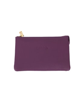 MPCUZ 401 Kadın Unisex, Hakiki Deri, Cüzdan Kartlık, Portföy (Mürdüm)