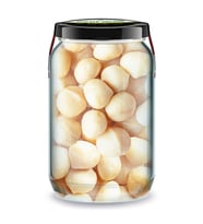 Makademya Fındığı Makedemya Cevizi İçi Bi Kavanoz 660 cc. Cam Kavanozda Macadamia Nuts