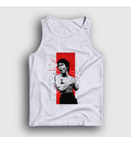 Presmono Unisex Beyaz Kiai Bruce Lee Atlet 257033tt