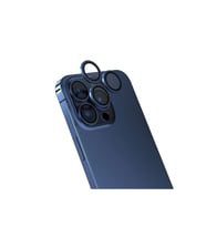 Apple iPhone 15 Pro Uyumlu Zore CL-13 Kamera Lens Koruyucu (Gece Mavisi)