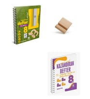 Çanta 8. Sınıf 2027 LGS Fen Bilimleri ve İnkılap Kazandıran Defter + Telefon Standı