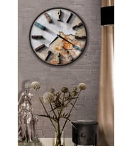 3D Stone Duvar Saati - 29 cm