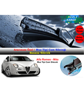 Alfa Romeo Mito Muz Silecek Takımı