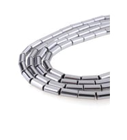4X8 MM Silindir Hematit Taşı Dizi - DZ3699 (Renksiz)