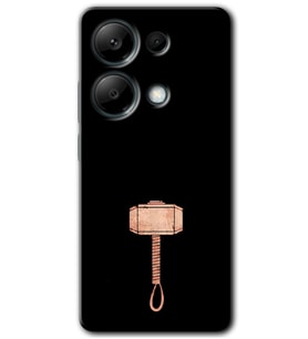 Redmi Note 13 Pro 4G Kılıf HD Desen Baskılı Kılıf - Thor Çekiç