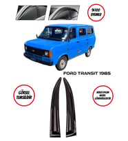 Ford Transit 1985 Cam Rüzgarlığı 2 li (Siyah)