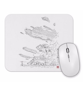 Totoro The Nekobus Migration Mouse Pad