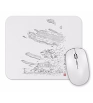 Totoro The Nekobus Migration Mouse Pad