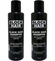 Saçları Siyahlaştıran Block Hair Şampuan 200ML x 2 Adet