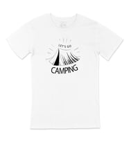 Lets Go Camping Çadırlı Tişört