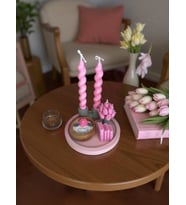 Mumelia Candles İyi ki Varsın Öğretmenim - Doğal Soya Dekoratif Mum Seti