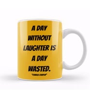Charlie Chaplin Quotes Art Gift Vintage Retro Style Kupa Bardak Porselen