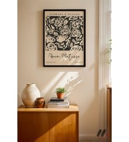 Matisse Flowers and Plants, Siyah Çerçeveli Duvar Tablosu - Sanatsever Hediyesi