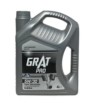 Grat Pro 5W-30 Tam Sentetik Motor Yağı 4 Litre (Acı Kahve)