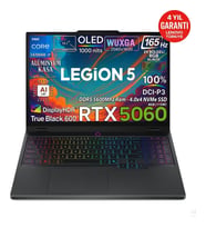 Lenovo Legion 5 15IRX10 Intel Core I7 14700HX 24-Gbddr5 512 GB SSD RTX5060 8gb (115W) OLED 15.1" Wqxga (2560X1600) 165Hz Freedos 83LY00KXTRAT34