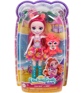 Enchantimals Karakter Bebekler FNH22 HXB97 Texie Tiger & Sabre
