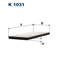 FILTRON K1031 Polen Filtresi 64311390836